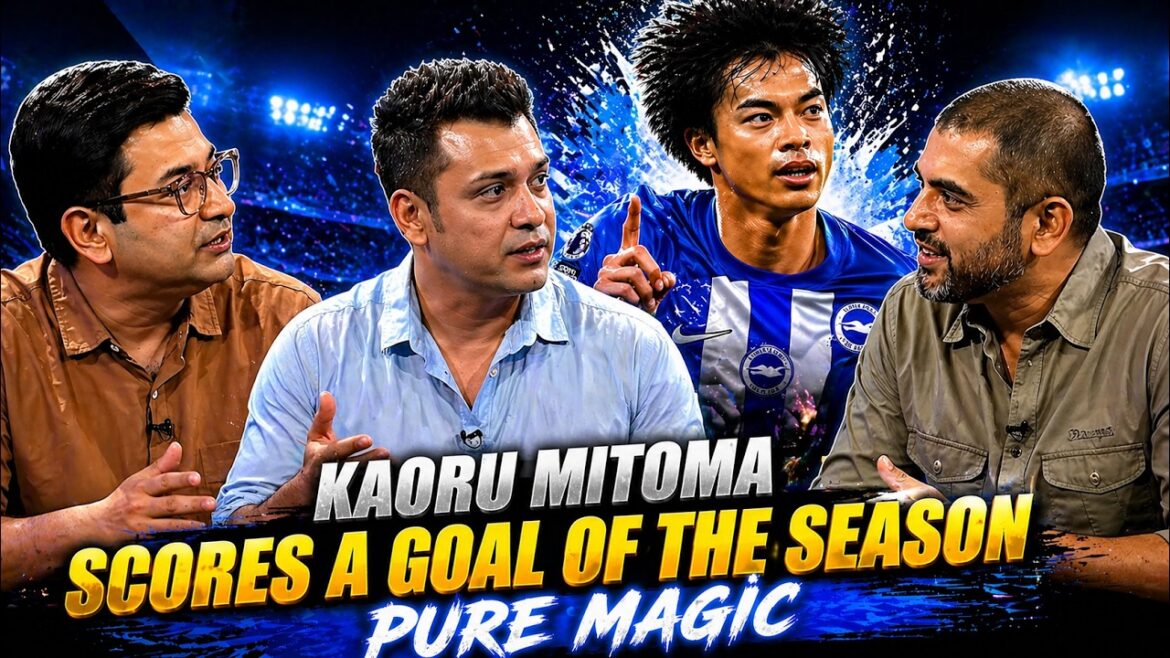 Kaoru Mitoma marque le but de la saison Pure Magic