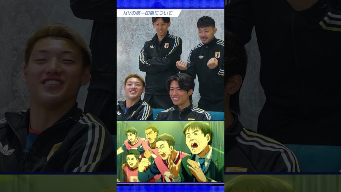 Équipe nationale de football du Japon Ado « Kira » | Uniform Song MV Reaction Nozo Kimi 👀 Partie 1 #Équipe nationale de football du Japon #Hiroki Ito #Yusei Sugawara #Ritsu Doan #Keito Nakamura #Kaoru Mitoma #Junya Ito
