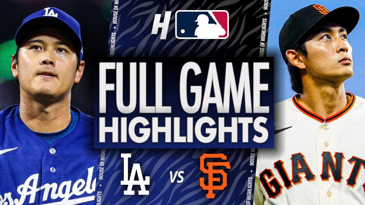 Los Angeles Dodgers vs San Francisco Giants – FAITS SAILLANTS DU JEU 🔥 Saison MLB du 22 avril 2026