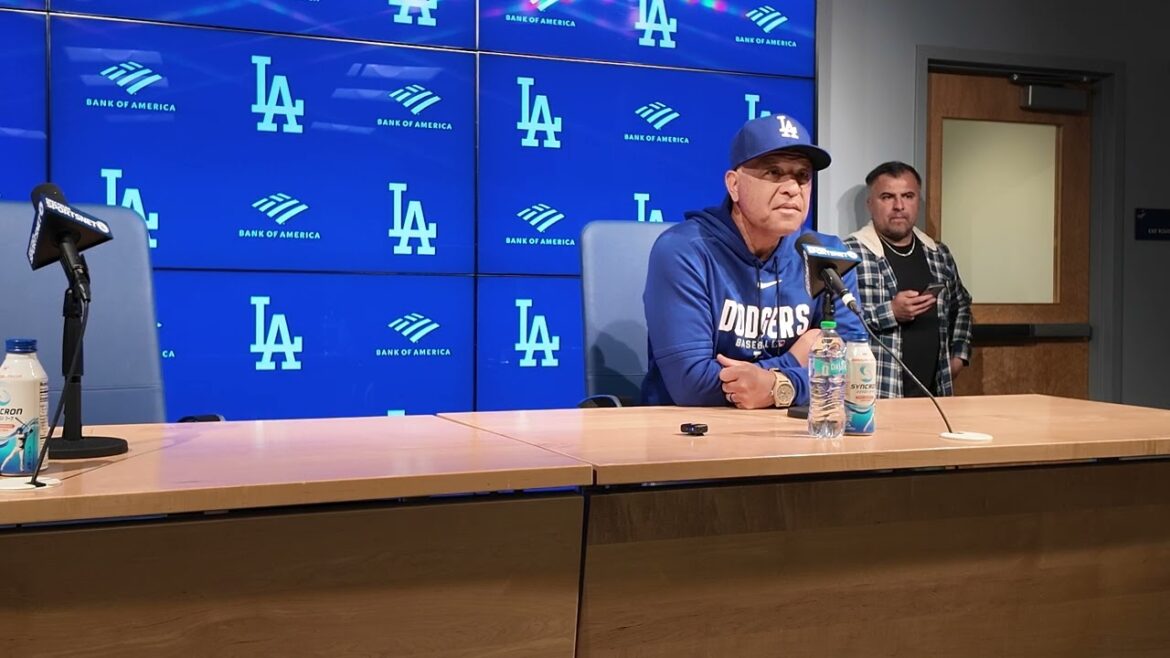 Dave Roberts parle du plan pour Shohei Ohtani lançant et frappant les jours de départ des Dodgers