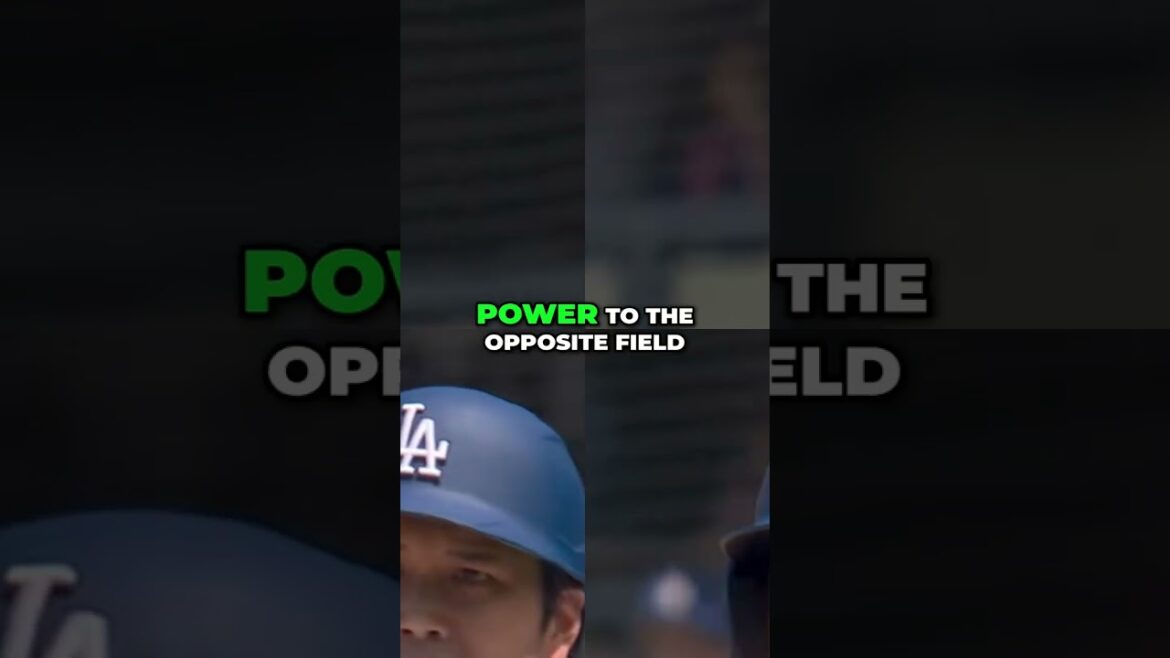 Swing Secrets de Shohei Ohtani entraîne le ballon en face du terrain ! #mlb #baseball #shortsvideo