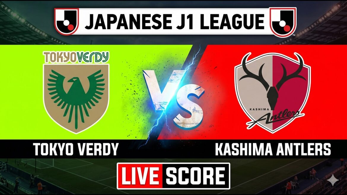 🔴Tokyo Verdy contre Kashima Antlers [Matchday 13] Ligue J1 | Scores et statistiques en direct
