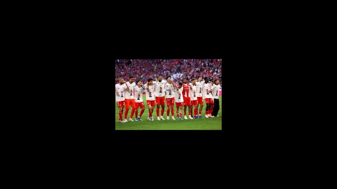 Le Bayern remporte le titre de Bundesliga ! 35ème victoire