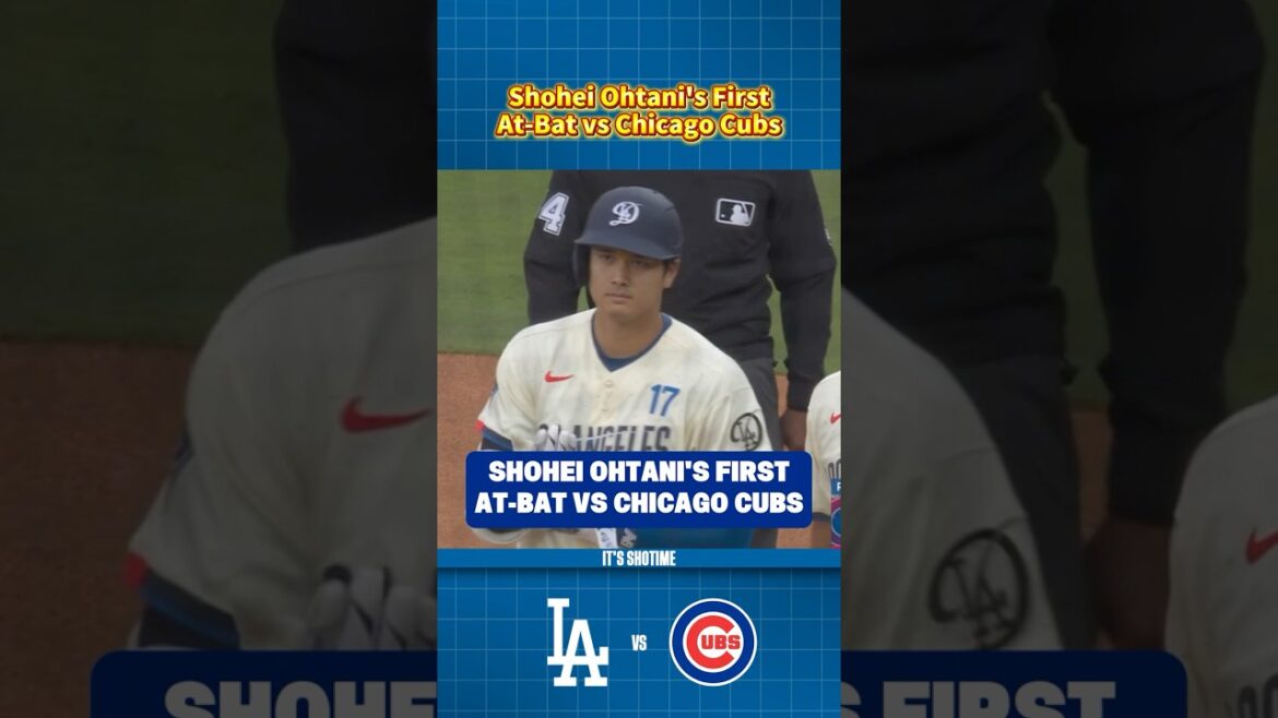 Premier match au bâton contre les Cubs de Shohei Ohtani 2