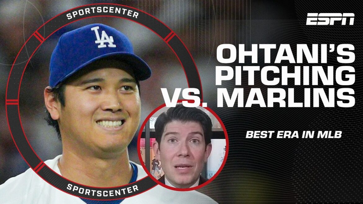 Les 104 lancers d'Ohtani contre les Marlins sont-ils un signe de la façon dont les Dodgers l'utiliseront ? 👀 | Centre sportif