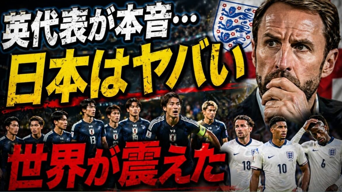 Japonais : le représentant de l'Angleterre fait une déclaration inhabituelle, "Le Japon est dangereux", provoquant un tollé dans le monde entier... Moriyasu Le Japon est en état d'alerte ![Réaction à l'étranger]