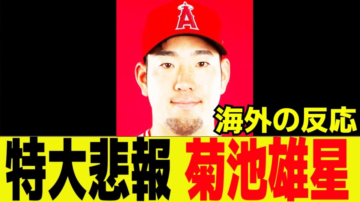 Triste nouvelle extraordinaire, Yusei Kikuchi ! Triste nouvelle extraordinaire, Yusei Kikuchi !