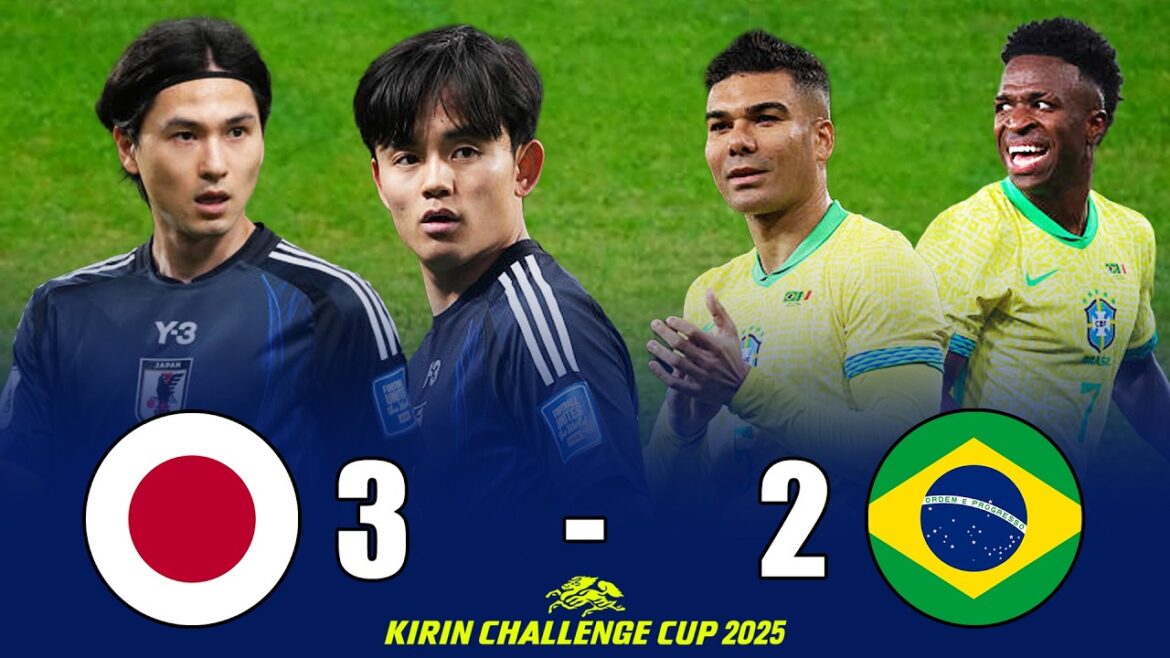 Moment historique : l’équipe nationale du Japon bat le Brésil. Une victoire historique qui a choqué le monde et a montré l’esprit inébranlable de Samurai Blue même dans les moments difficiles.