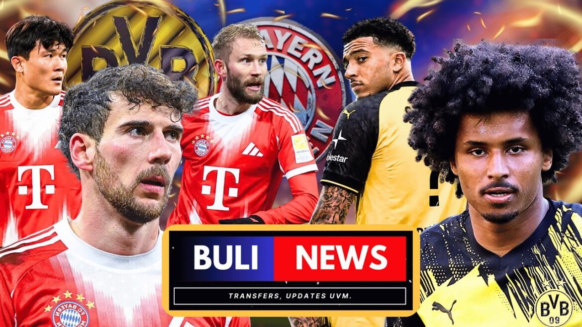 Le BVB chasse l'ÉTOILE DU BAYERN | DÉCISION GORETZKA | ADIEU À ADEYEMI ET Drame SANCHO | BuliActualités