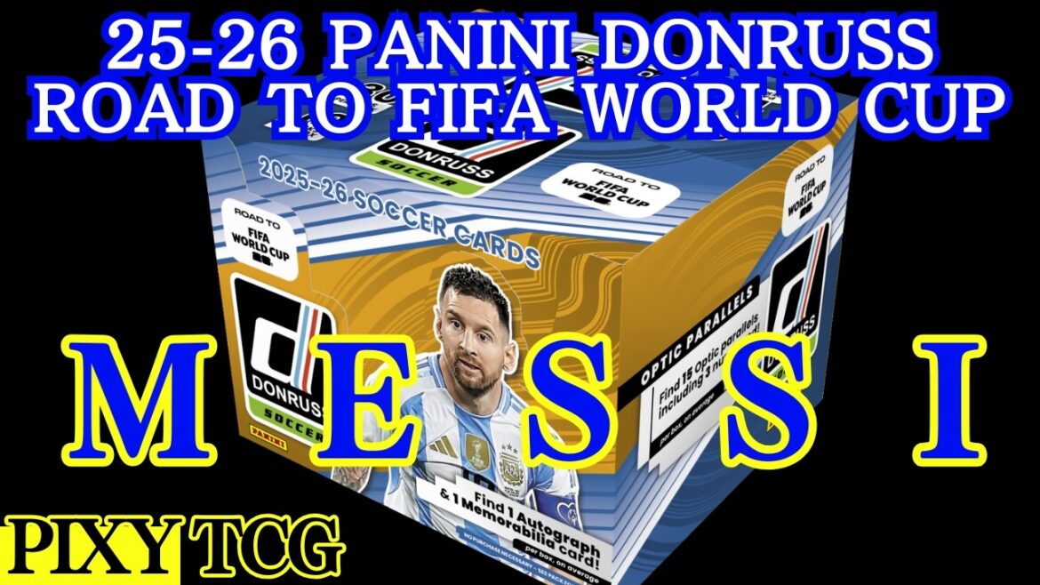 [Football]Obtenez l'autographe de Messi ! DÉFI Donrath ![2025-26 PANINI DONRUSS ROAD TO FIFA WORLD CUP 26 SOCCER HOBBY]