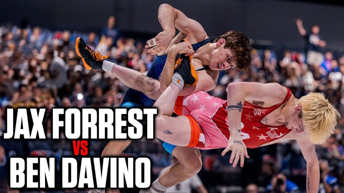 Ben Davino contre Jax Forrest 2026 US Open 61 kg Demi-finale