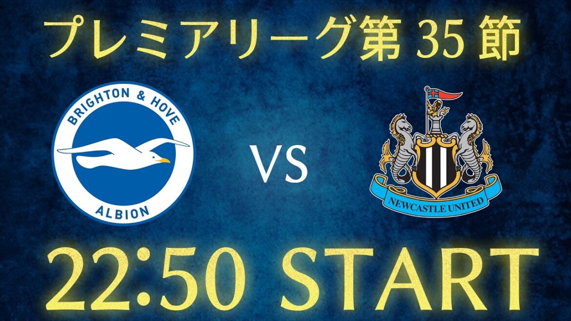[Kaoru Mitoma]Diffusion en direct du chat Brighton vs Newcastle/Premier League Round 35