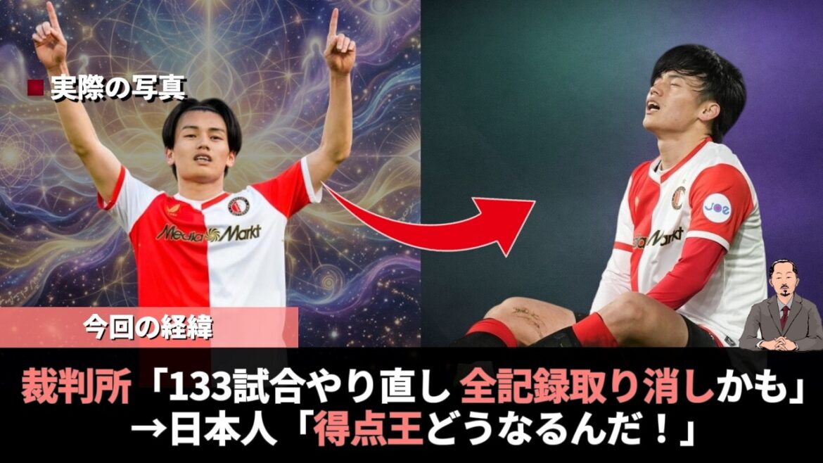 La possibilité que Kiyo Ueda soit révoqué en tant que meilleur buteur en raison des carences de la Fédération néerlandaise de football est un sujet brûlant #Kiyo Ueda #Coupe du Monde #Van Persie