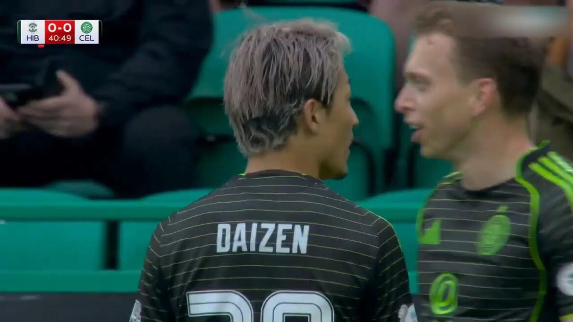 Hibernien contre Celtique | Daen Maeda a marqué un but