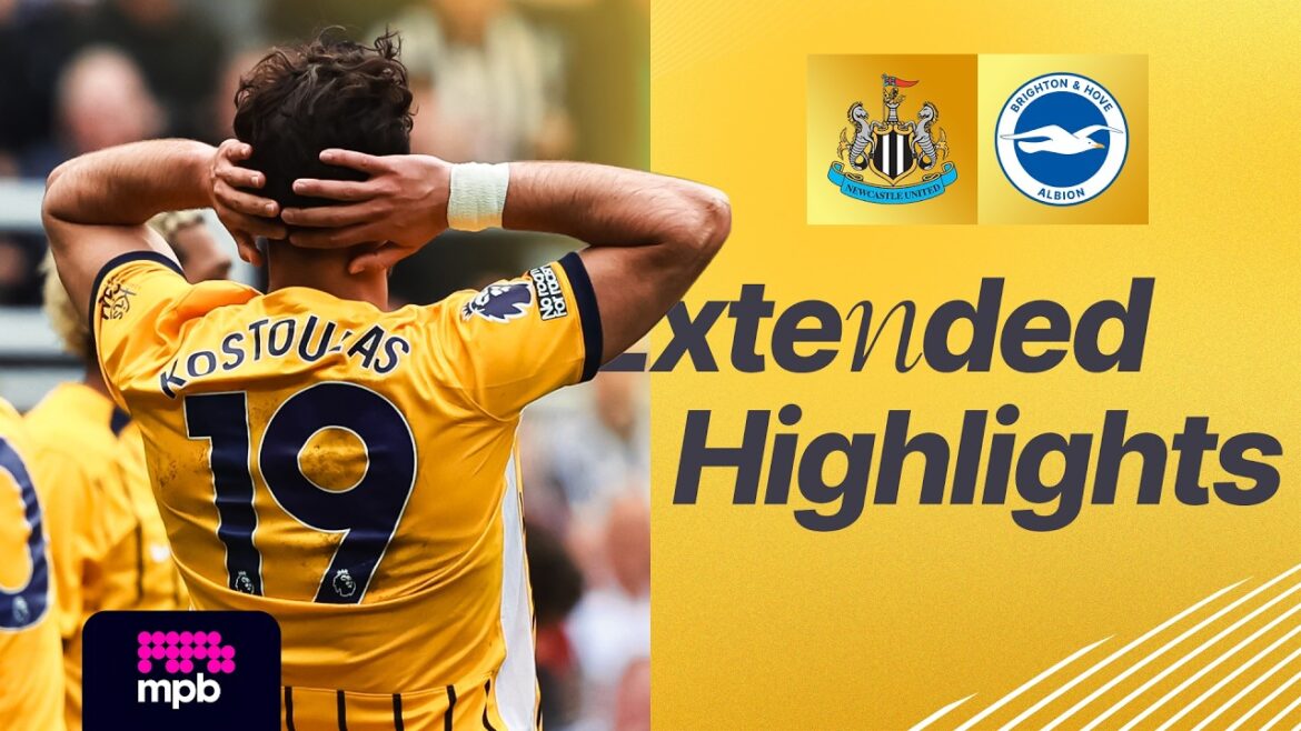 FAITS SAILLANTS ÉTENDU | Newcastle contre Brighton | Première Ligue