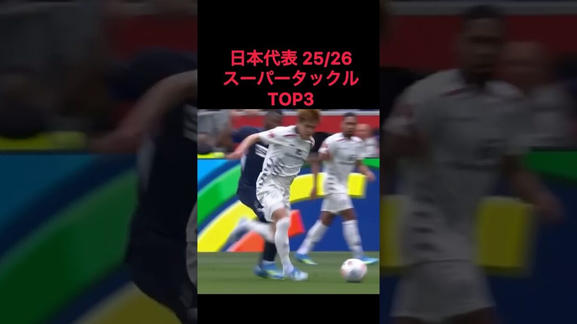 Équipe nationale du Japon 25/26 Super Tackle TOP3