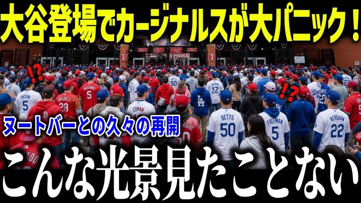 Les Cardinaux ennemis paniquent quand Otani apparaît ! « Je ne m'attendais pas à ce que cela aille aussi loin… » Quelle est la vérité derrière l'augmentation de 800 % des revenus globaux de la MLB ?[Réaction à l'étranger/MLB/Major/Baseball]