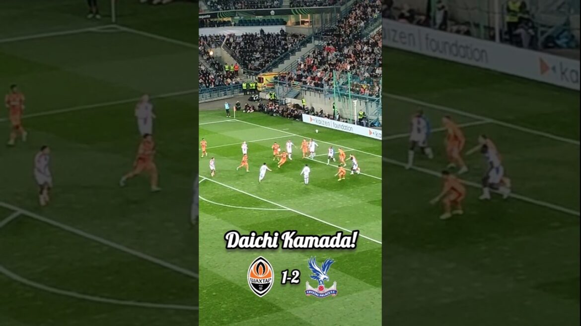 Daichi Kamada à 1-2 ! 🇯🇵 #shorts