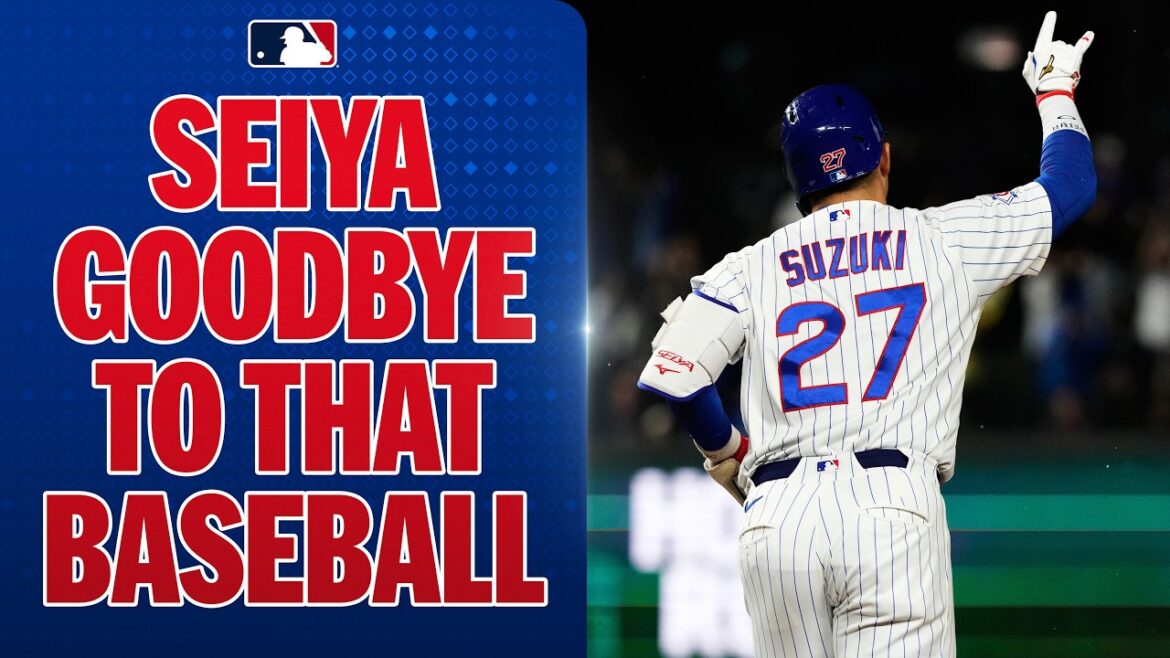GRAND SWING POUR SEIYA ! 😤 Seiya Suzuki écrase un home run de trois points pour égaliser le score pour les Cubs ! 🐻