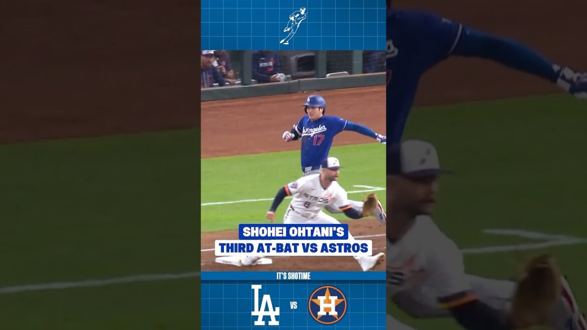 Troisième match au bâton contre Astros de Shohei Ohtani 1