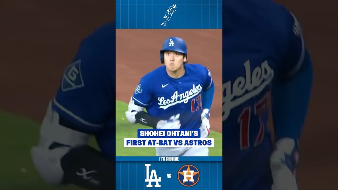 Premier match au bâton contre Astros de Shohei Ohtani