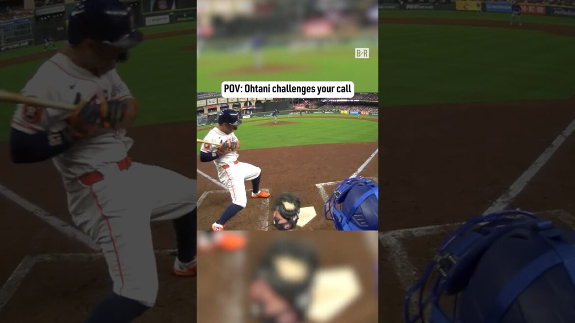 POV Ump du défi Shohei Ohtani 🎥