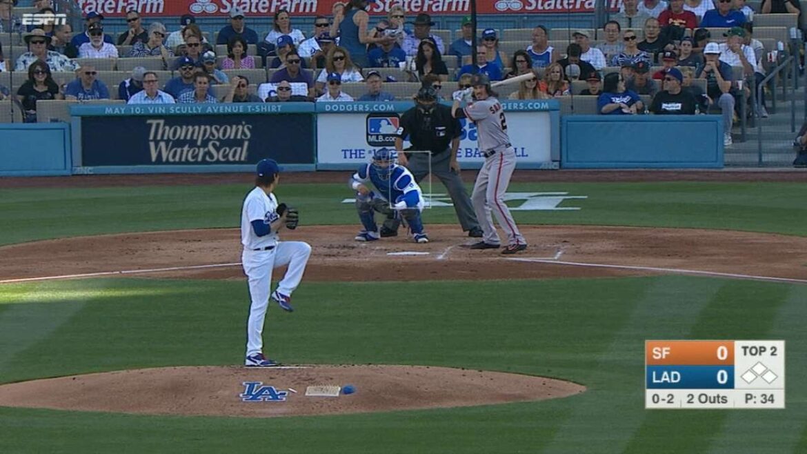 SF@LAD: Maeda limite les Giants à un point sur sept