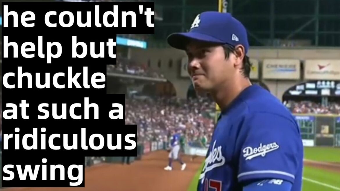 Shohei Ohtani vient d'éliminer un joueur sur un terrain si ridicule qu'il ne pouvait s'empêcher de rire