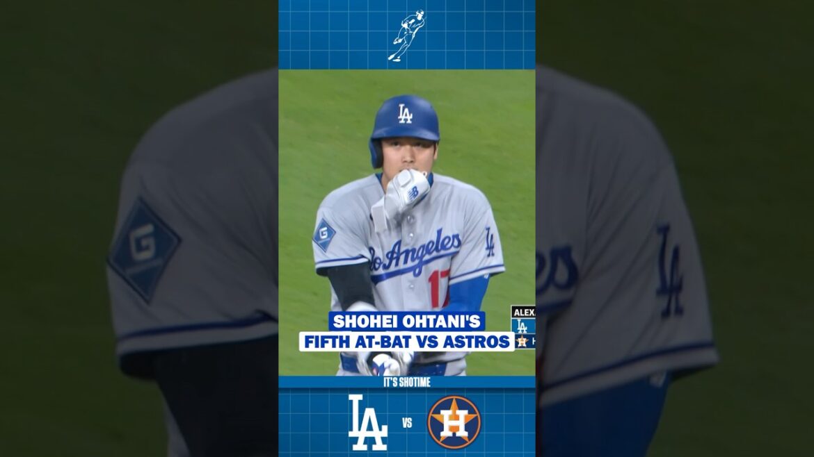 Cinquième match au bâton contre Astros de Shohei Ohtani 3