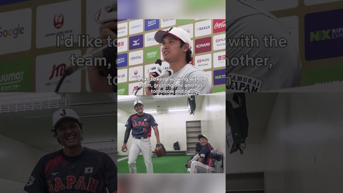 Chaque fois que Shohei Ohtani et Seiya Suzuki sont ensemble, cela se transforme en spectacle comique 😂 #mlb #japan #wbc
