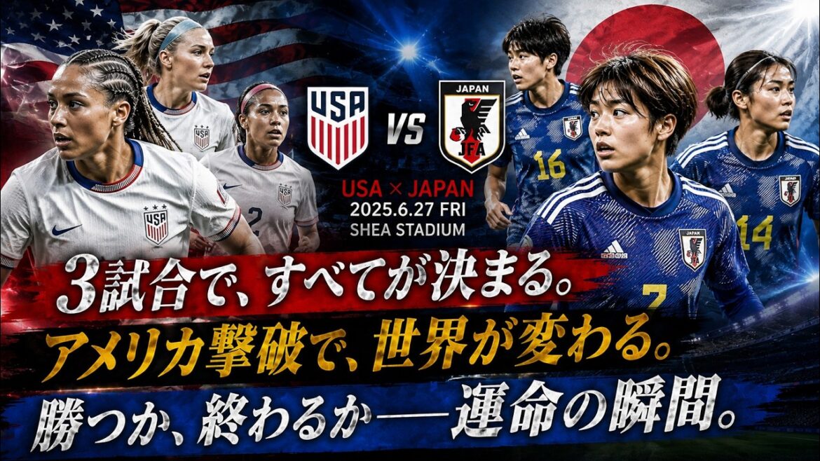 [Série fatidique de 3 jeux]Nadeshiko réussira-t-il ? La vérité derrière son ascension à la 3e place mondiale après sa victoire contre les États-Unis