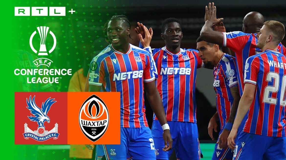 Crystal Palace contre Shakhtar Donetsk | Faits saillants | Demi-finale de la Ligue de Conférence de l'UEFA | RTL Sport