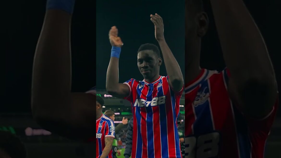 Scènes d'après-match 🤯 #cristalpalace