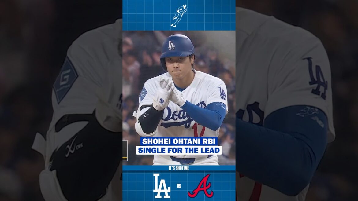 Shohei Ohtani livre un single RBI et prend les devants