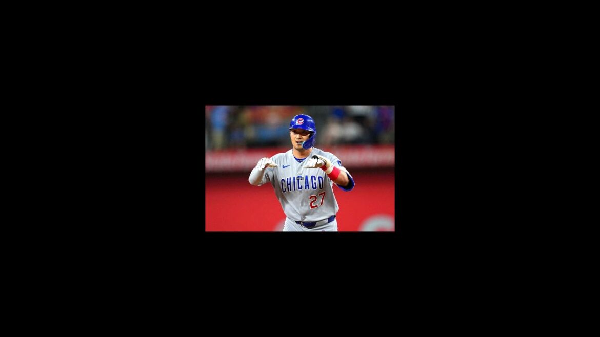 Seiya Suzuki n°7 2 courses ! Un bel exploit pour les Cubs avec 10 victoires consécutives !