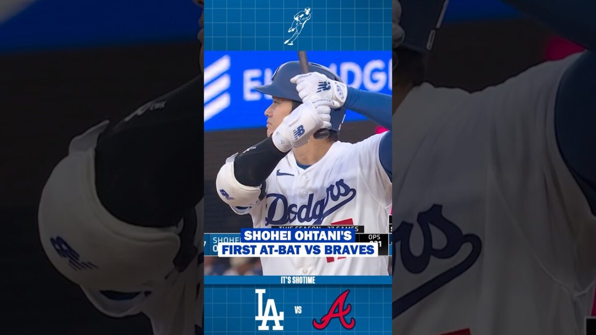 Premier match au bâton contre les Braves de Shohei Ohtani