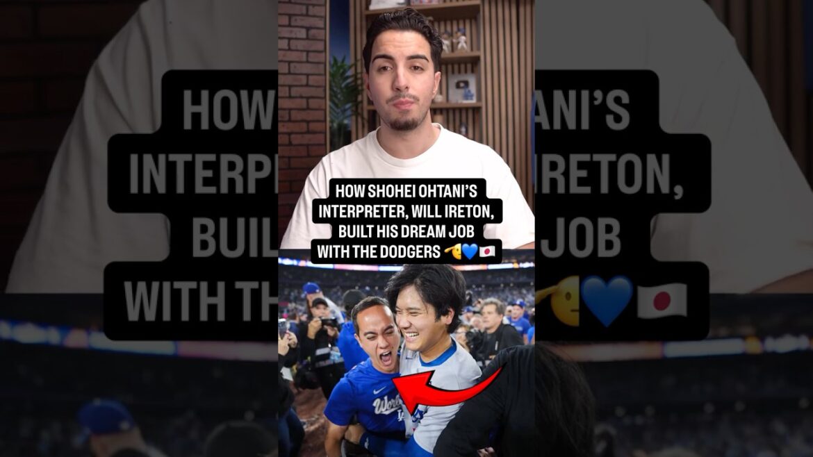 Comment l’interprète de Shohei Ohtani, Will Ireton, a construit le job de ses rêves avec les Dodgers 🙏 Comment l'interprète de Shohei Ohtani, Will Ireton, a construit le job de ses rêves avec les Dodgers 🙏