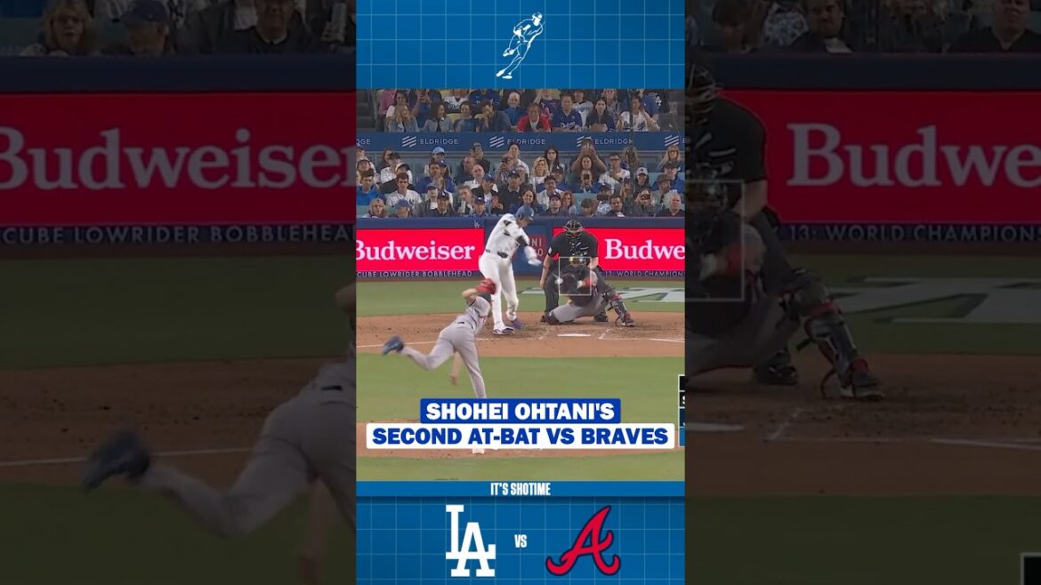 Deuxième match 1 au bâton contre les Braves de Shohei Ohtani