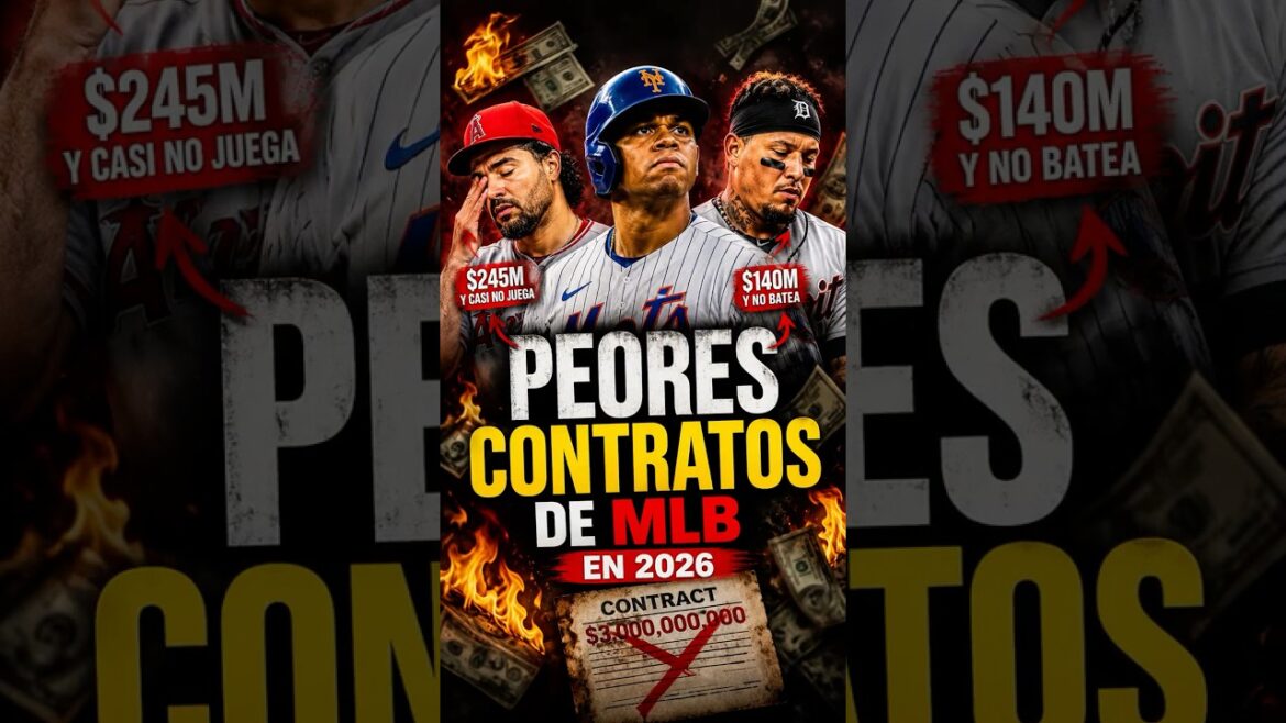Les pires contrats de la MLB en 2026 ⚾💸 Des équipes RUINÉES par ces stars Les pires contrats de la MLB en 2026 ⚾💸 Des équipes RUINÉES par ces stars