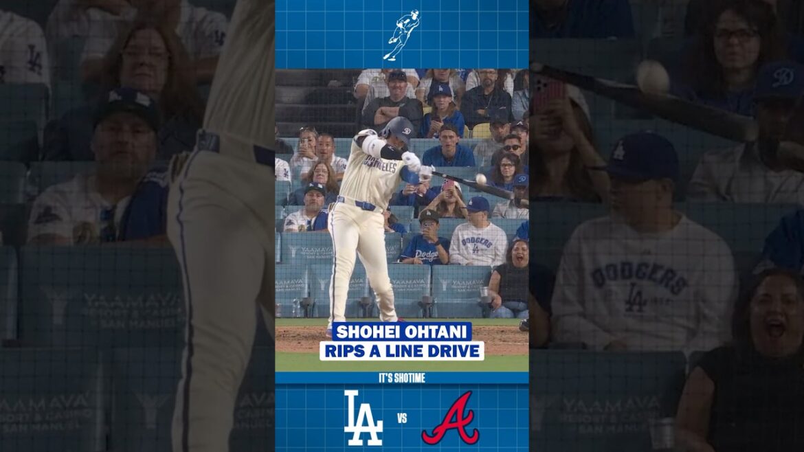 Shohei Ohtani déchire le single Line Drive