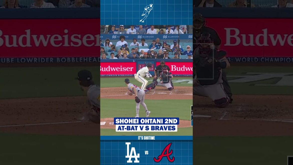 Deuxième match At-Bat VS Braves de Shohei Ohtani