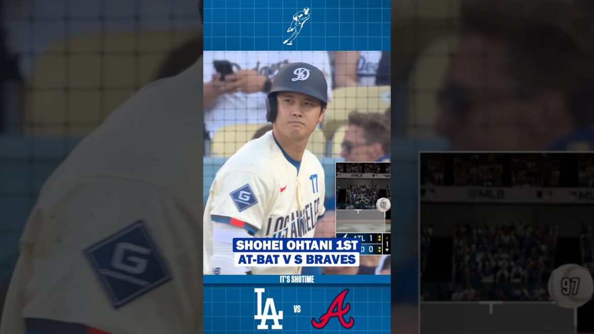 Premier match au bâton contre les Braves de Shohei Ohtani 2