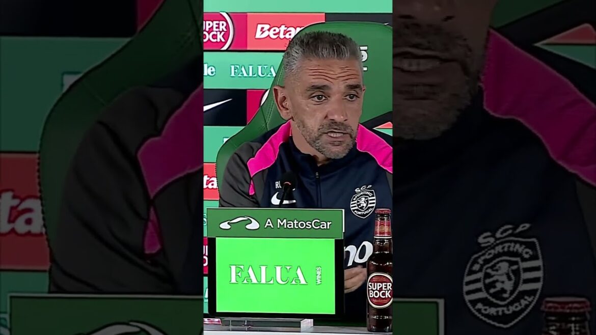 Rui Borges : « Révolution dans l’équipe du Sporting ? A part Morita…» #sporting #ligaportugal Rui Borges : « Révolution dans l’équipe du Sporting ? A part Morita...» #sporting #ligaportugal