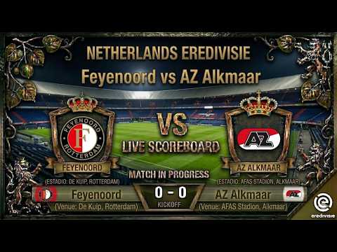 Feyenoord contre AZ Alkmaar | Watchlong et score en direct | Première Ligue Feyenoord contre AZ Alkmaar | Watchlong et score en direct | Première Ligue