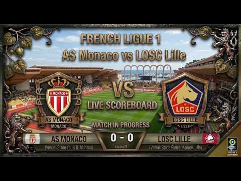AS Monaco contre LOSC Lille | Watchlong et score en direct | Ligue 1 AS Monaco contre LOSC Lille | Watchlong et score en direct | Ligue 1