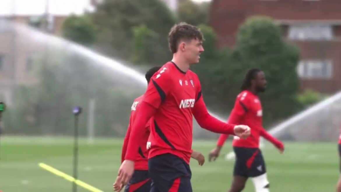 Crystal Palace s’entraîne avant le match retour de la demi-finale de la Conference League contre le Shakhtar Donetsk Crystal Palace s’entraîne avant le match retour de la demi-finale de la Conference League contre le Shakhtar Donetsk