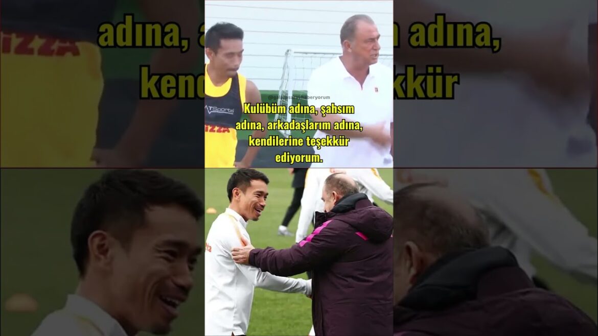 NOSTALGIE Un adieu émotionnel de Fatih Terim à Nagatomo