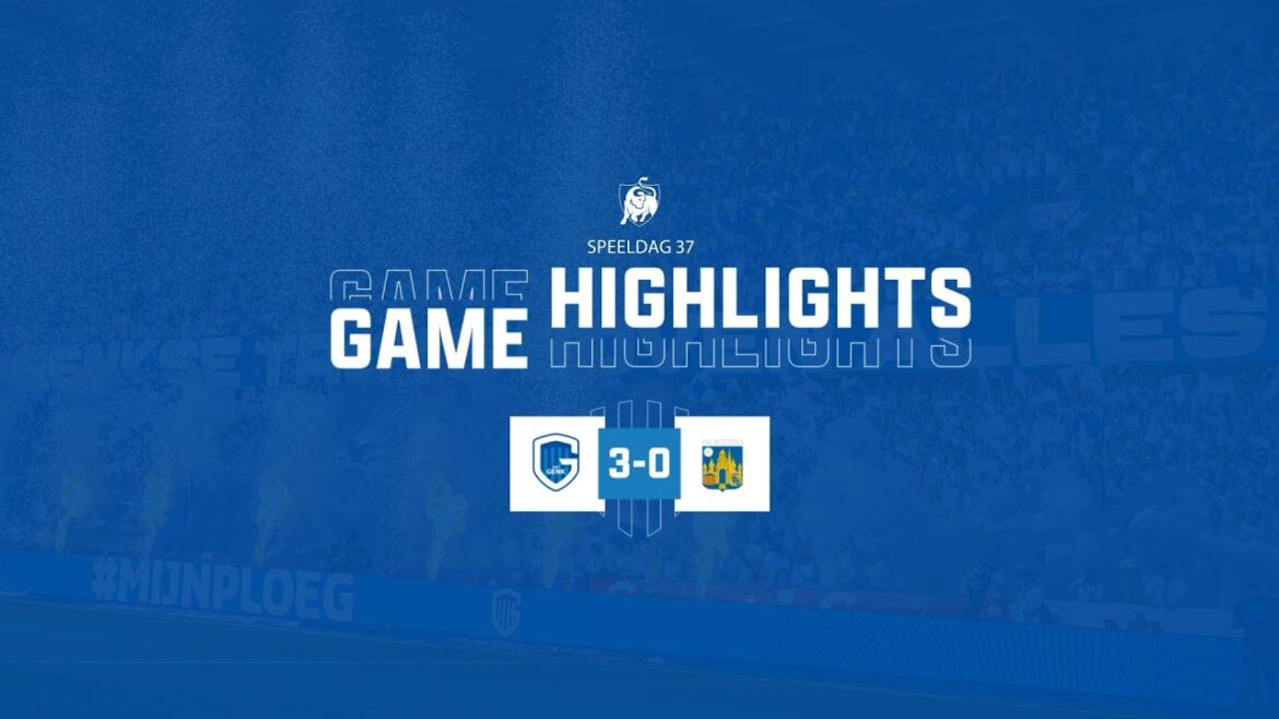 ⚽️ PO Europe : MD7 - KRC Genk - KVC Westerlo - Temps forts du match