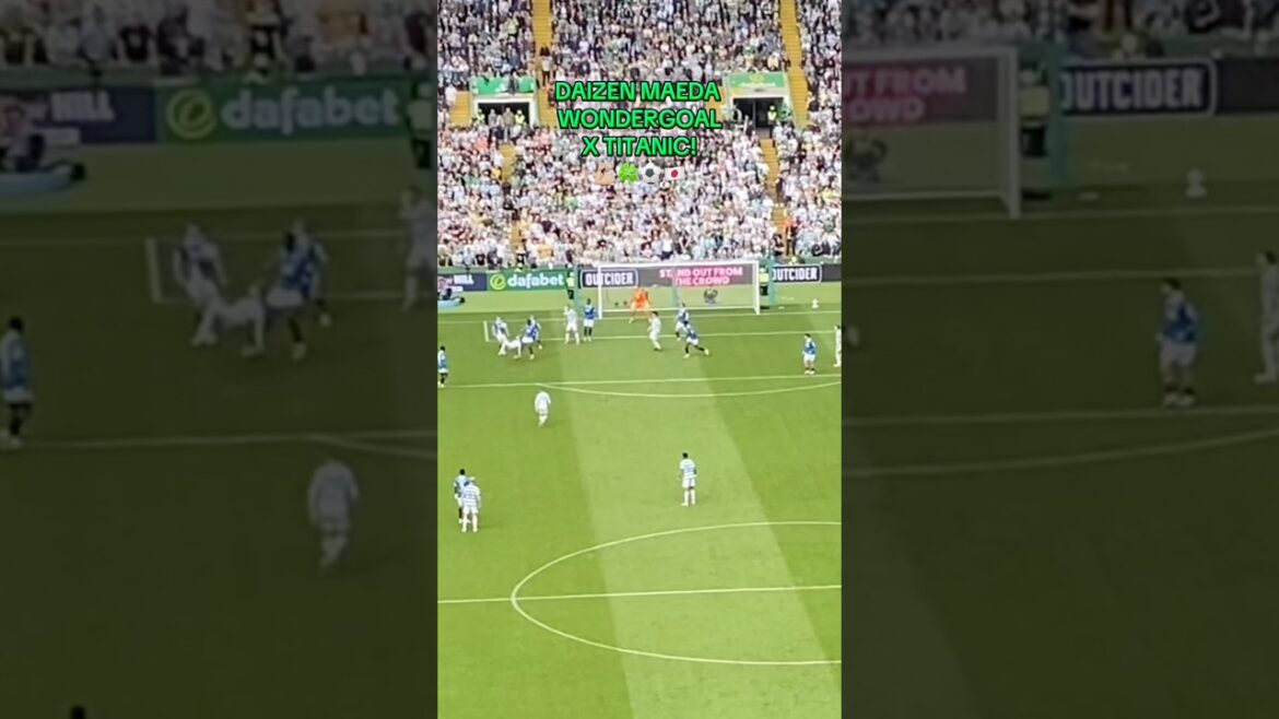 😱⚽️🇯🇵🍀 Objectif merveilleux de Daizen Maeda | Rangers celtiques 3-1 Daizen Maeda #celtic #celticfc