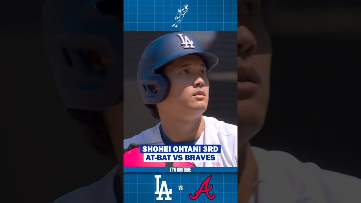 Troisième match au bâton contre les Braves de Shohei Ohtani